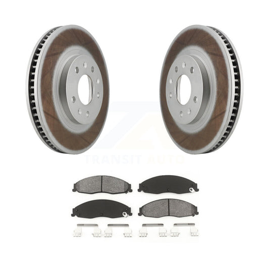 Coated Disc Rotors and Semi-Metallic Brake Pads Kit-KGS-100023 - Kit.bestparts.ca