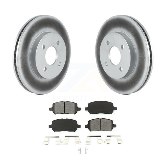 Coated Disc Rotors and Semi-Metallic Brake Pads Kit-KGS-100024 - Kit.bestparts.ca