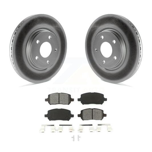 Coated Disc Rotors and Semi-Metallic Brake Pads Kit-KGS-100027 - Kit.bestparts.ca