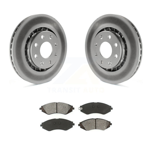 Coated Disc Rotors and Semi-Metallic Brake Pads Kit-KGS-100030 - Kit.bestparts.ca