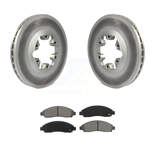 coated disc rotors and semi metallic brake pads-kgs-100031 - Kit.bestparts.ca