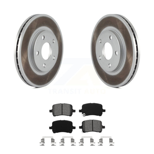 Coated Disc Rotors and Semi-Metallic Brake Pads Kit-KGS-100032 - Kit.bestparts.ca