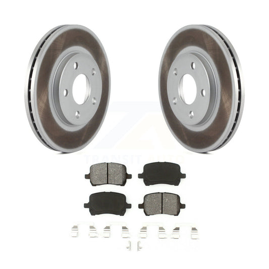 Coated Disc Rotors and Semi-Metallic Brake Pads Kit-KGS-100033 - Kit.bestparts.ca