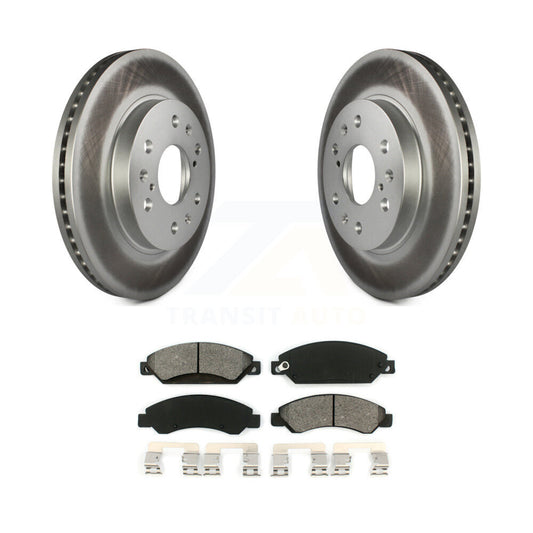 Coated Disc Rotors and Semi-Metallic Brake Pads Kit-KGS-100035 - Kit.bestparts.ca