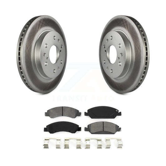 Coated Disc Rotors and Semi-Metallic Brake Pads Kit-KGS-100036 - Kit.bestparts.ca