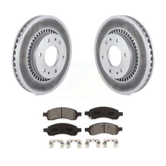 Coated Disc Rotors and Semi-Metallic Brake Pads Kit-KGS-100040 - Kit.bestparts.ca