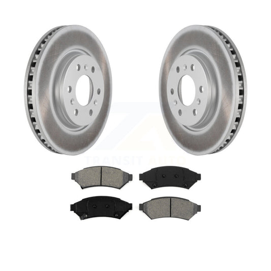 Coated Disc Rotors and Semi-Metallic Brake Pads Kit-KGS-100041 - Kit.bestparts.ca
