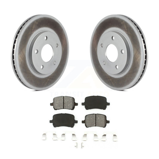 Coated Disc Rotors and Semi-Metallic Brake Pads Kit-KGS-100042 - Kit.bestparts.ca
