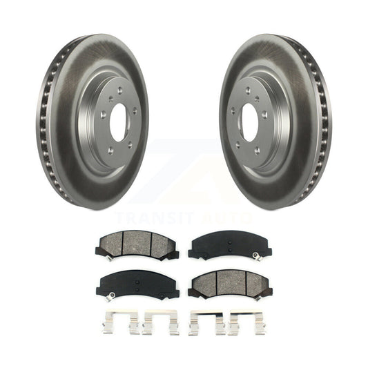 Coated Disc Rotors and Semi-Metallic Brake Pads Kit-KGS-100043 - Kit.bestparts.ca