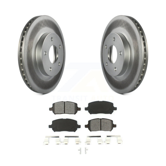 Coated Disc Rotors and Semi-Metallic Brake Pads Kit-KGS-100046 - Kit.bestparts.ca