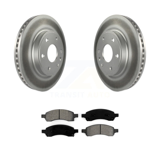 Coated Disc Rotors and Semi-Metallic Brake Pads Kit-KGS-100048 - Kit.bestparts.ca