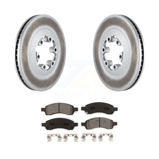 Coated Disc Rotors and Semi-Metallic Brake Pads Kit-KGS-100051 - Kit.bestparts.ca