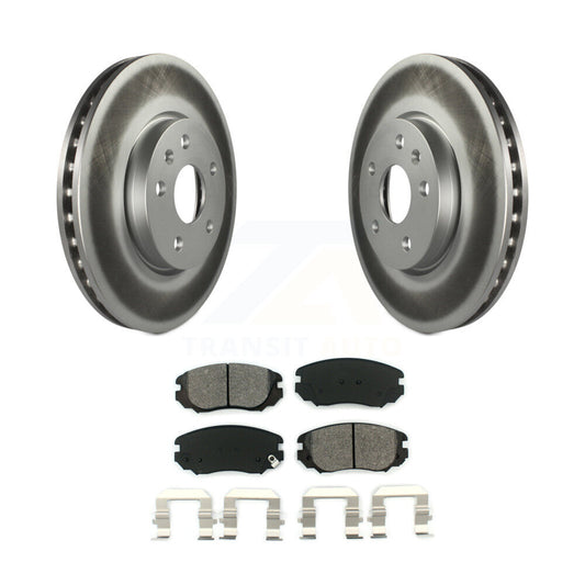 Coated Disc Rotors and Semi-Metallic Brake Pads Kit-KGS-100053 - Kit.bestparts.ca