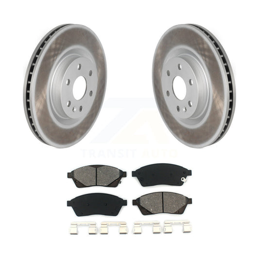 Coated Disc Rotors and Semi-Metallic Brake Pads Kit-KGS-100055 - Kit.bestparts.ca