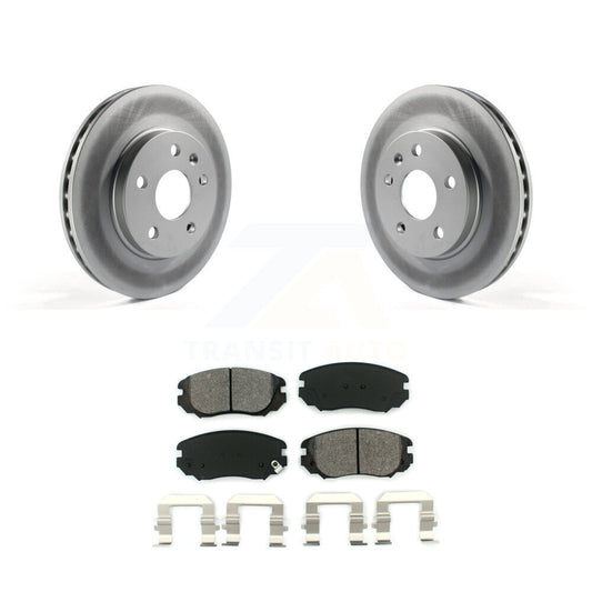 Coated Disc Rotors and Semi-Metallic Brake Pads Kit-KGS-100057 - Kit.bestparts.ca