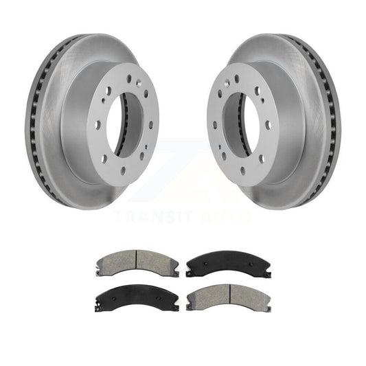 Coated Disc Rotors and Semi-Metallic Brake Pads Kit-KGS-100059 - Kit.bestparts.ca