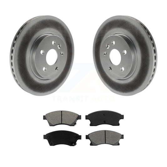 Coated Disc Rotors and Semi-Metallic Brake Pads Kit-KGS-100061 - Kit.bestparts.ca