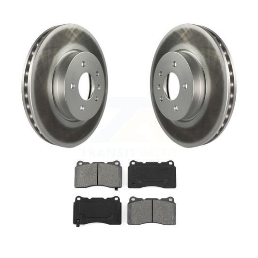Coated Disc Rotors and Semi-Metallic Brake Pads Kit-KGS-100063 - Kit.bestparts.ca