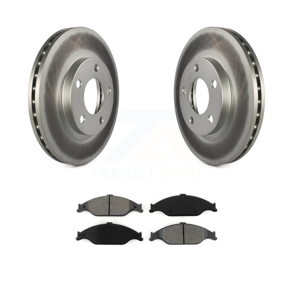 coated disc rotors and semi metallic brake pads-kgs-100069 - Kit.bestparts.ca