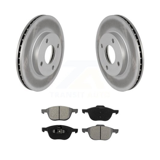 Coated Disc Rotors and Semi-Metallic Brake Pads Kit-KGS-100077 - Kit.bestparts.ca