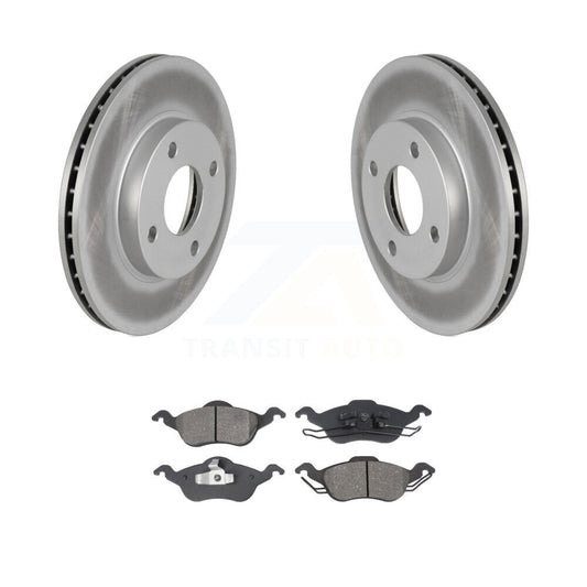 Coated Disc Rotors and Semi-Metallic Brake Pads Kit-KGS-100078 - Kit.bestparts.ca
