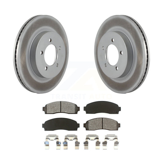 Coated Disc Rotors and Semi-Metallic Brake Pads Kit-KGS-100081 - Kit.bestparts.ca
