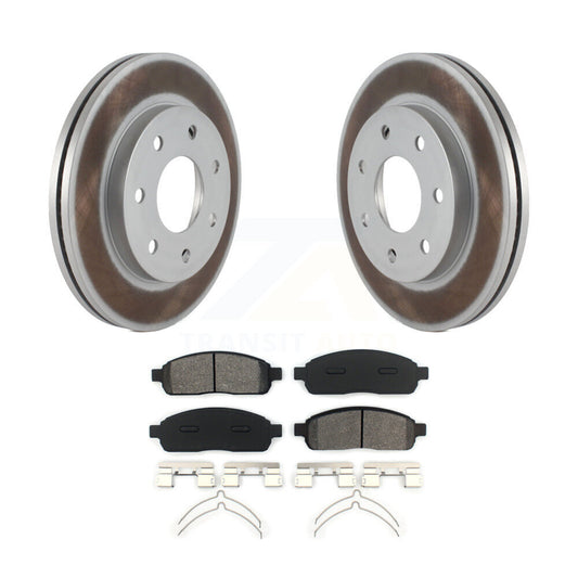 Coated Disc Rotors and Semi-Metallic Brake Pads Kit-KGS-100088 - Kit.bestparts.ca