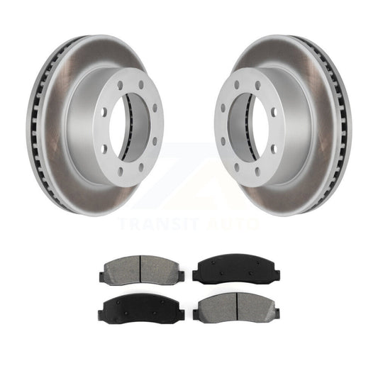Coated Disc Rotors and Semi-Metallic Brake Pads Kit-KGS-100092 - Kit.bestparts.ca