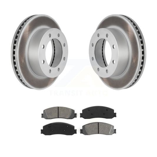 Coated Disc Rotors and Semi-Metallic Brake Pads Kit-KGS-100093 - Kit.bestparts.ca