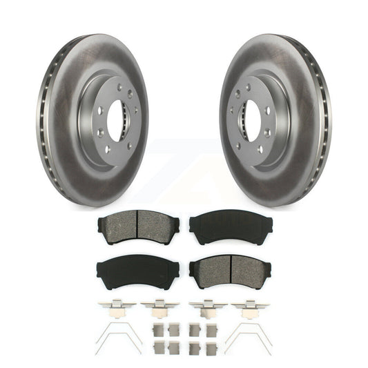 Coated Disc Rotors and Semi-Metallic Brake Pads Kit-KGS-100101 - Kit.bestparts.ca