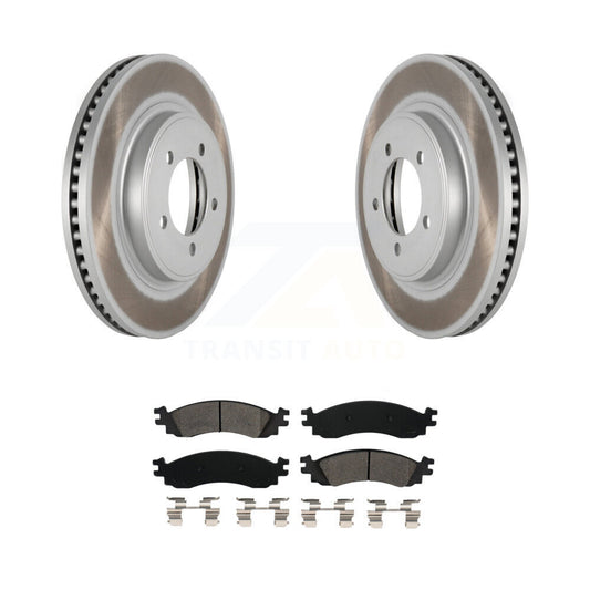 Coated Disc Rotors and Semi-Metallic Brake Pads Kit-KGS-100102 - Kit.bestparts.ca