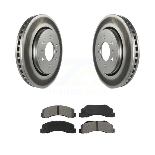 Coated Disc Rotors and Semi-Metallic Brake Pads Kit-KGS-100105 - Kit.bestparts.ca