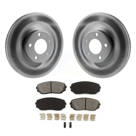 Coated Disc Rotors and Semi-Metallic Brake Pads Kit-KGS-100106 - Kit.bestparts.ca