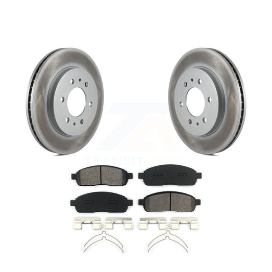 coated disc rotors and semi metallic brake pads-kgs-100111 - Kit.bestparts.ca