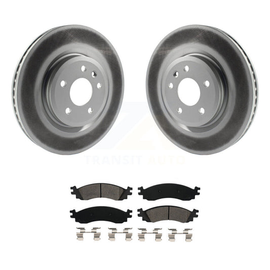 Coated Disc Rotors and Semi-Metallic Brake Pads Kit-KGS-100112 - Kit.bestparts.ca
