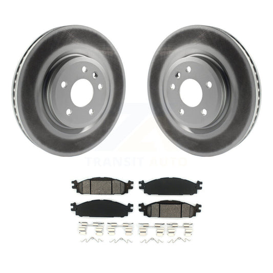 Coated Disc Rotors and Semi-Metallic Brake Pads Kit-KGS-100114 - Kit.bestparts.ca