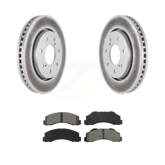 Coated Disc Rotors and Semi-Metallic Brake Pads Kit-KGS-100117 - Kit.bestparts.ca
