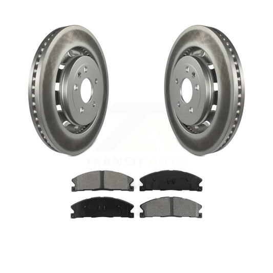 Coated Disc Rotors and Semi-Metallic Brake Pads Kit-KGS-100121 - Kit.bestparts.ca