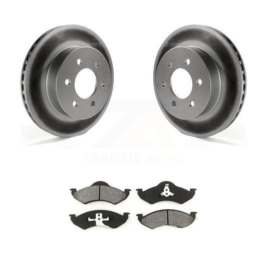 Coated Disc Rotors and Semi-Metallic Brake Pads Kit-KGS-100129 - Kit.bestparts.ca