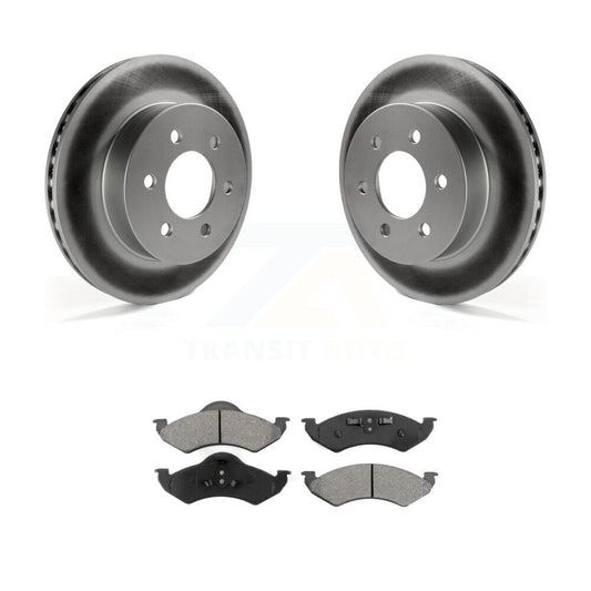 Coated Disc Rotors and Semi-Metallic Brake Pads Kit-KGS-100130 - Kit.bestparts.ca