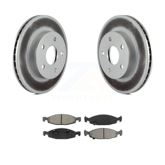 Coated Disc Rotors and Semi-Metallic Brake Pads Kit-KGS-100132 - Kit.bestparts.ca