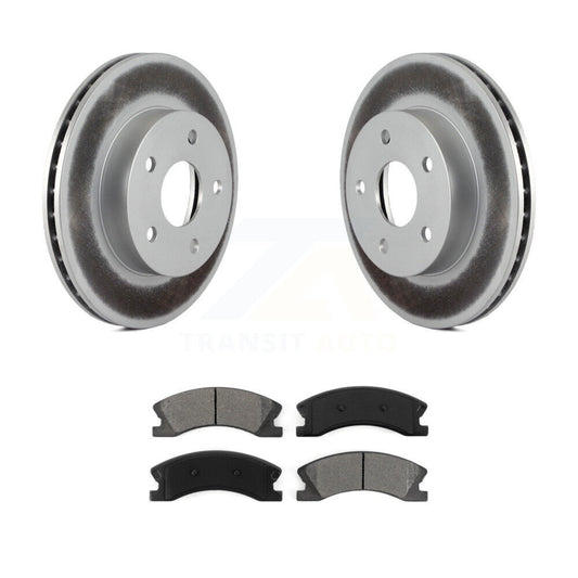 Coated Disc Rotors and Semi-Metallic Brake Pads Kit-KGS-100133 - Kit.bestparts.ca