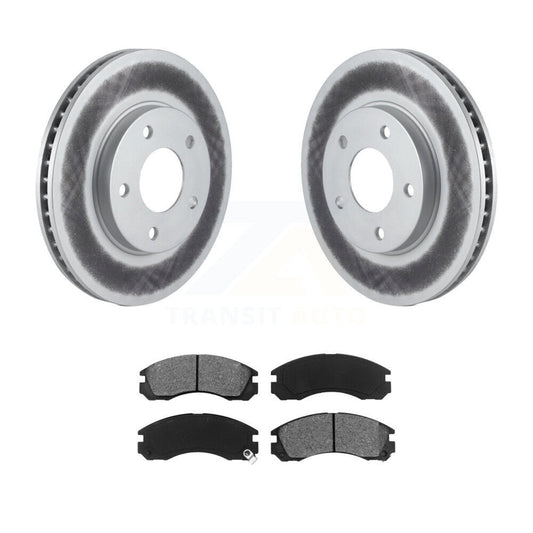 Coated Disc Rotors and Semi-Metallic Brake Pads Kit-KGS-100135 - Kit.bestparts.ca