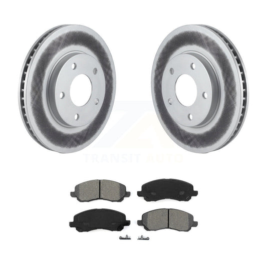 Coated Disc Rotors and Semi-Metallic Brake Pads Kit-KGS-100136 - Kit.bestparts.ca