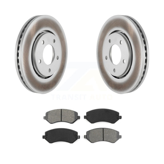 Coated Disc Rotors and Semi-Metallic Brake Pads Kit-KGS-100141 - Kit.bestparts.ca