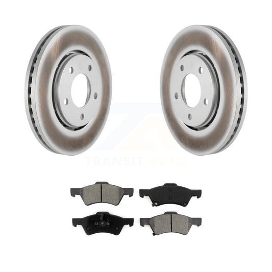 Coated Disc Rotors and Semi-Metallic Brake Pads Kit-KGS-100142 - Kit.bestparts.ca