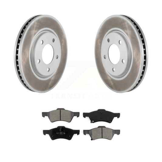 Coated Disc Rotors and Semi-Metallic Brake Pads Kit-KGS-100144 - Kit.bestparts.ca