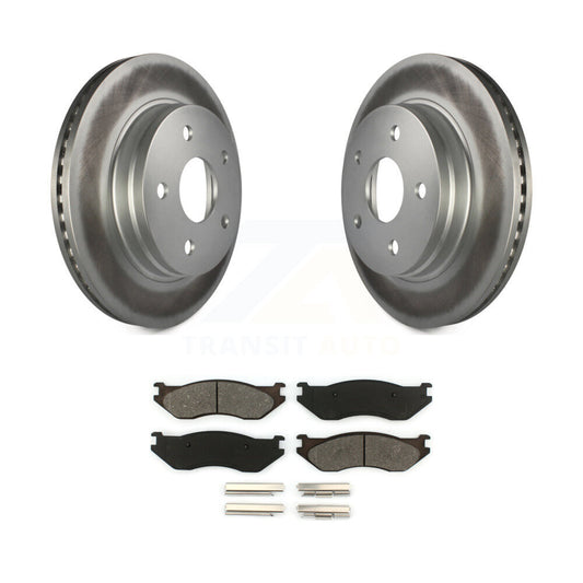 Coated Disc Rotors and Semi-Metallic Brake Pads Kit-KGS-100146 - Kit.bestparts.ca