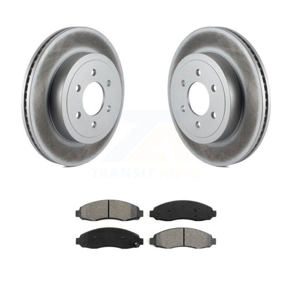 Coated Disc Rotors and Semi-Metallic Brake Pads Kit-KGS-100148 - Kit.bestparts.ca