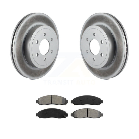 Coated Disc Rotors and Semi-Metallic Brake Pads Kit-KGS-100148 - Kit.bestparts.ca